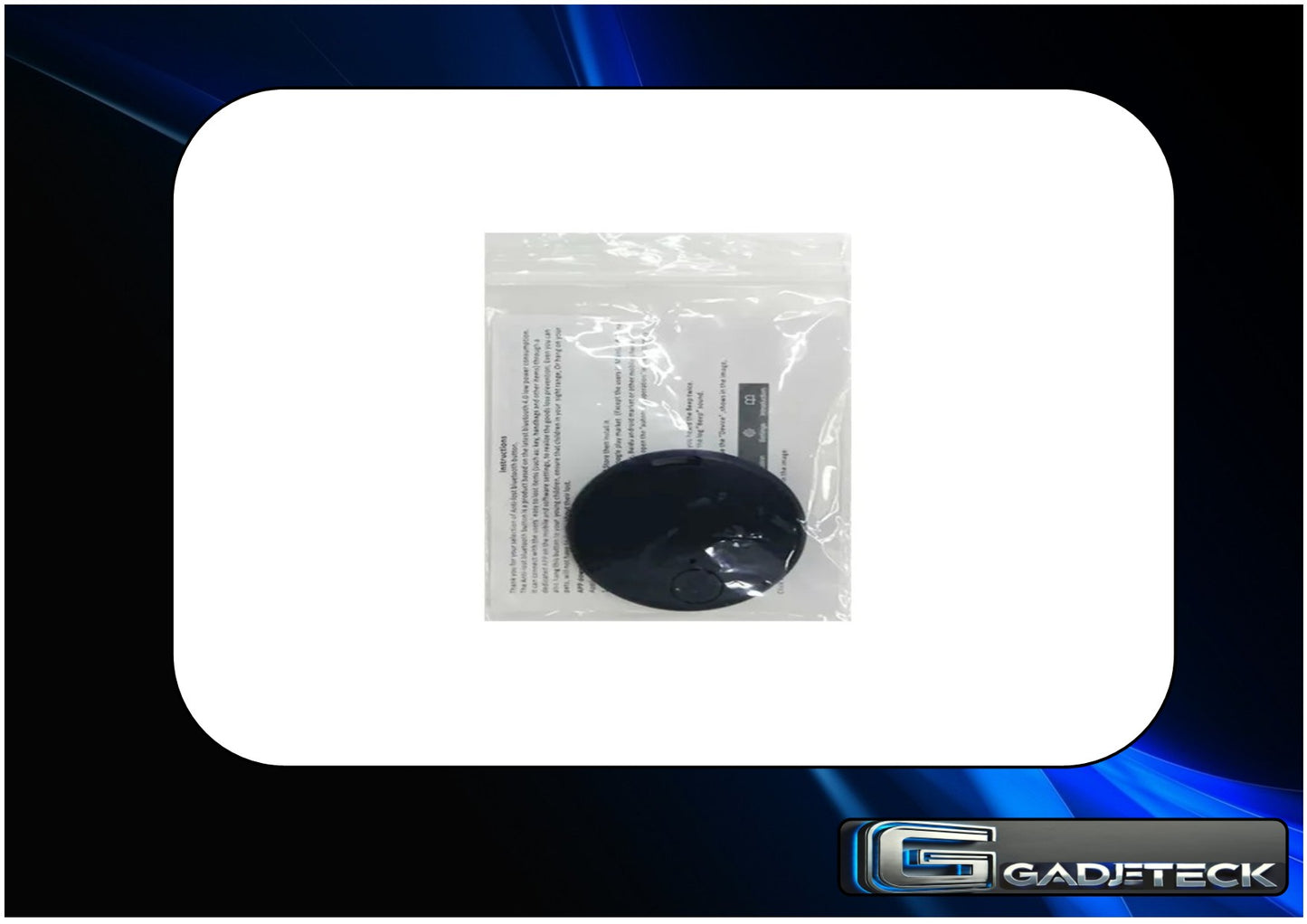 Mini localisateur GPS, alarme anti-perte, portefeuille, porte-clés, étiquette intelligente, traceur compatible Bluetooth - gadjeteck