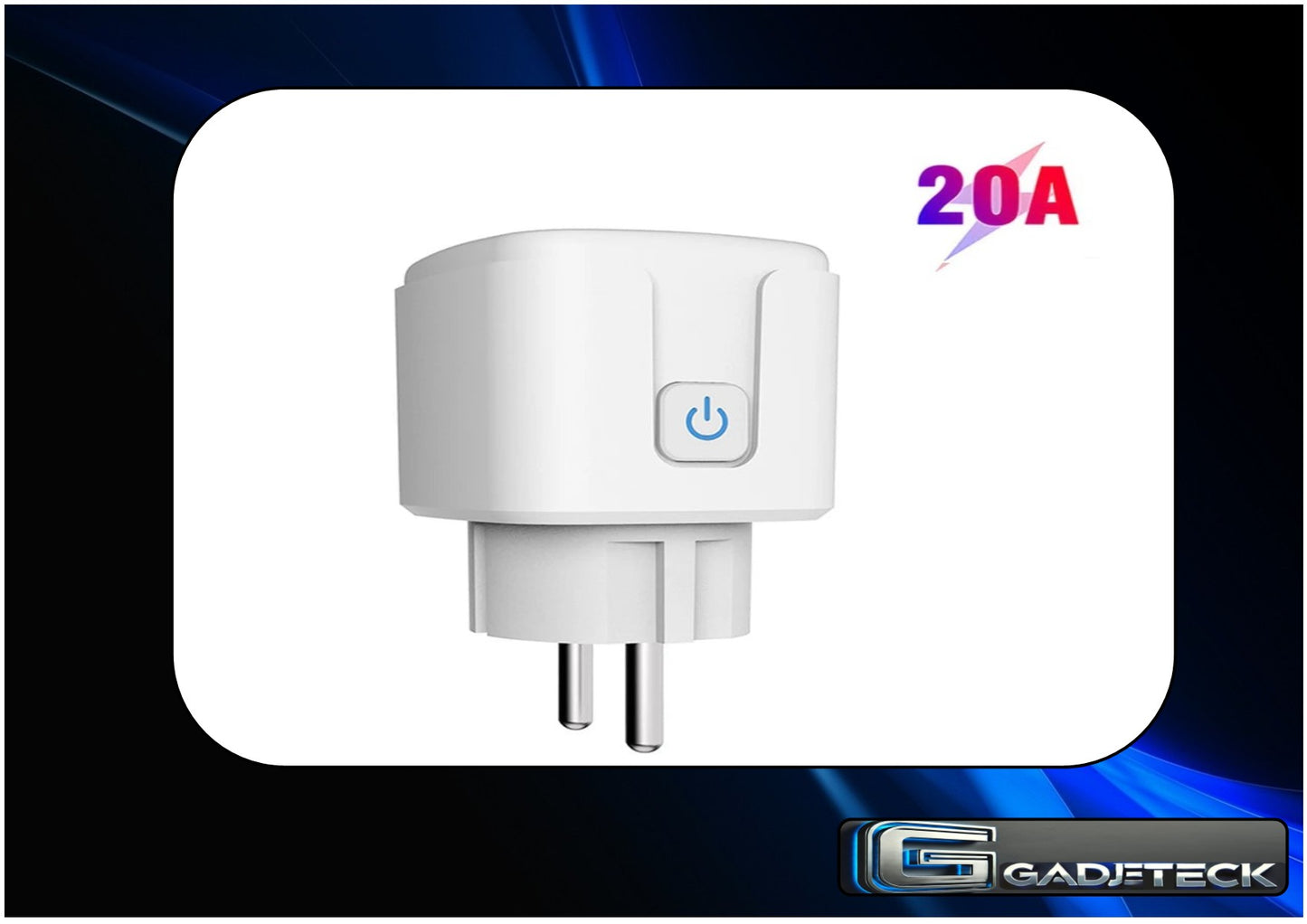 Voice-controlled smart plug