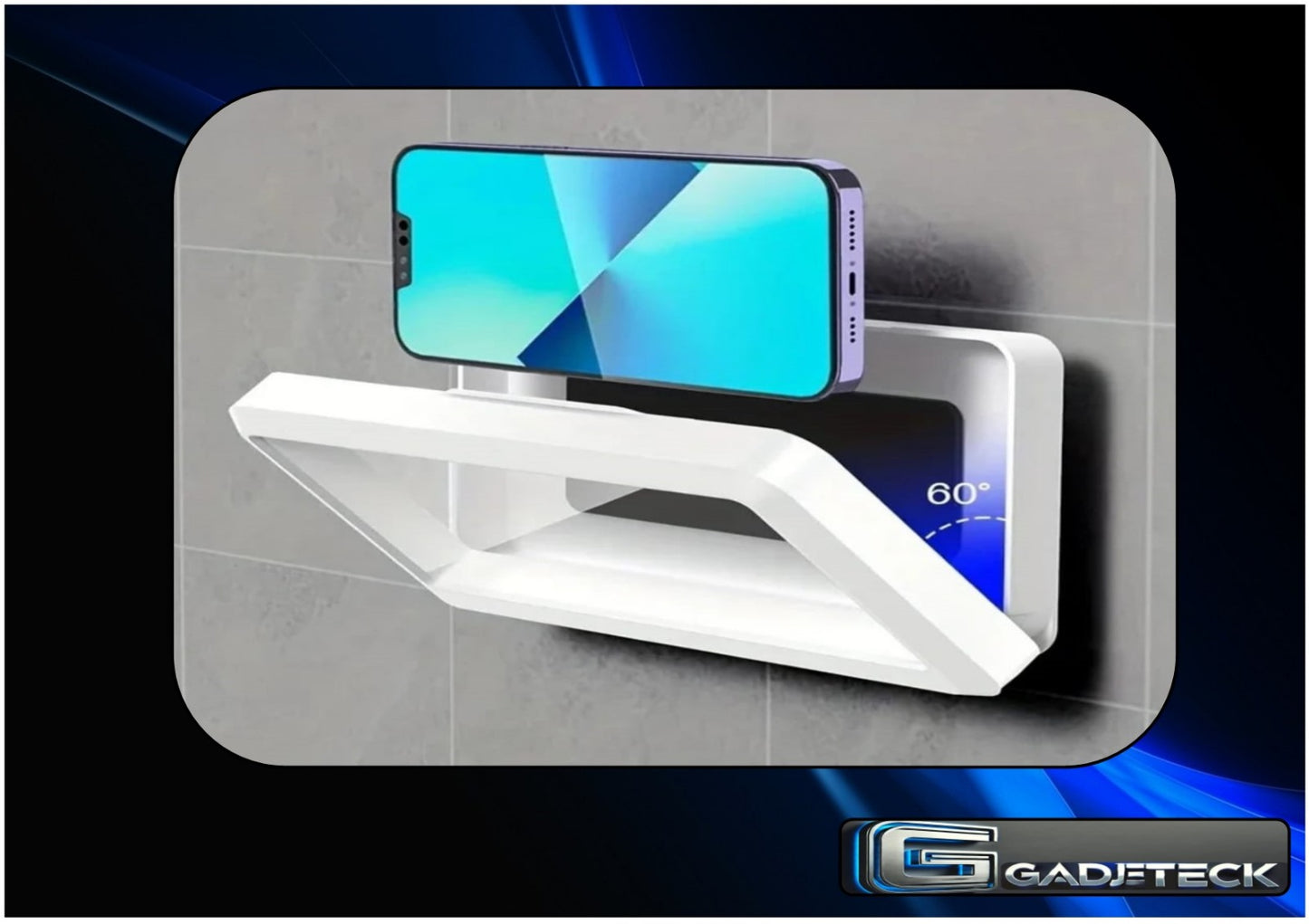 Support de téléphone de douche étanche - gadjeteck