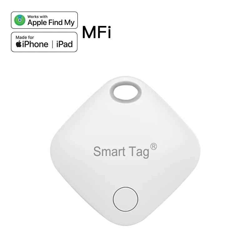 Balise GPS Bluetooth iPhone - Dispositif de rappel anti-perte compatible avec Apple Find My et tag de remplacement MFI