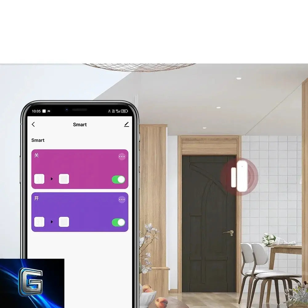 Tuya Smart ZigBee Capteur de porte/fenêtre gadjeteck