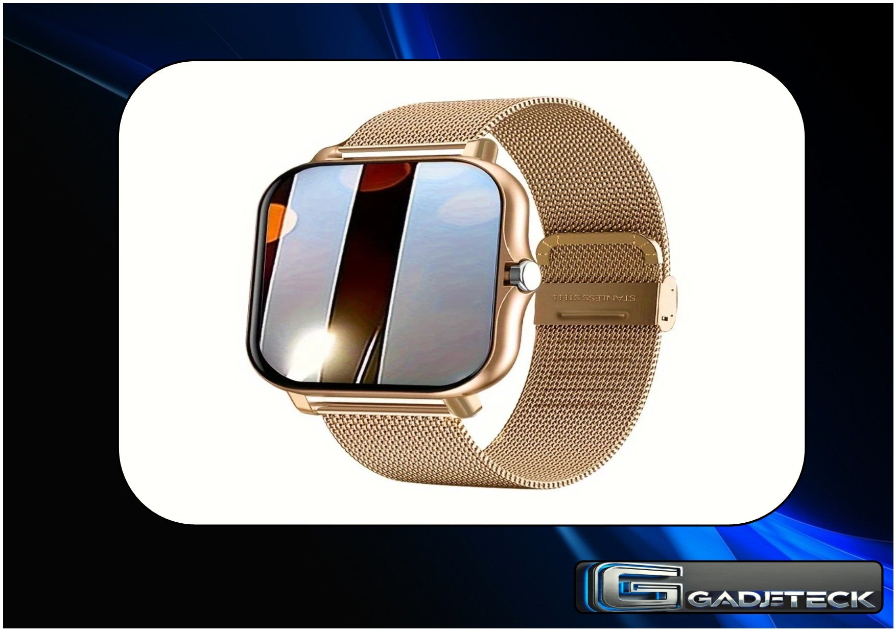 Montre connectée, appel sans fil, mode sportif - gadjeteck