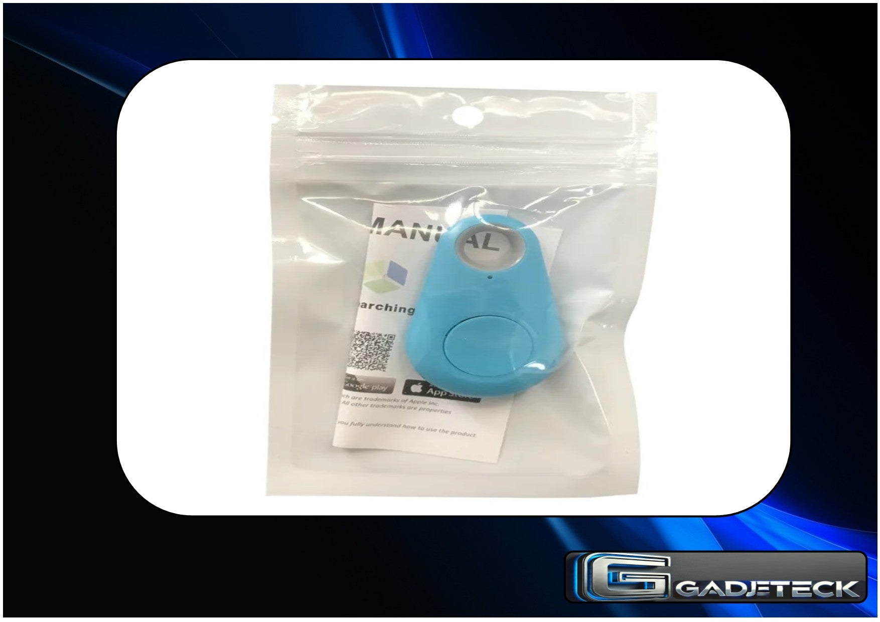 Mini localisateur GPS, alarme anti-perte, portefeuille, porte-clés, étiquette intelligente, traceur compatible Bluetooth - gadjeteck