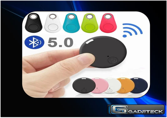 Mini localisateur GPS, alarme anti-perte, portefeuille, porte-clés, étiquette intelligente, traceur compatible Bluetooth - gadjeteck
