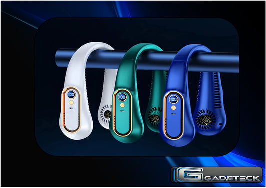 Hanging Neck Fan Digital Display