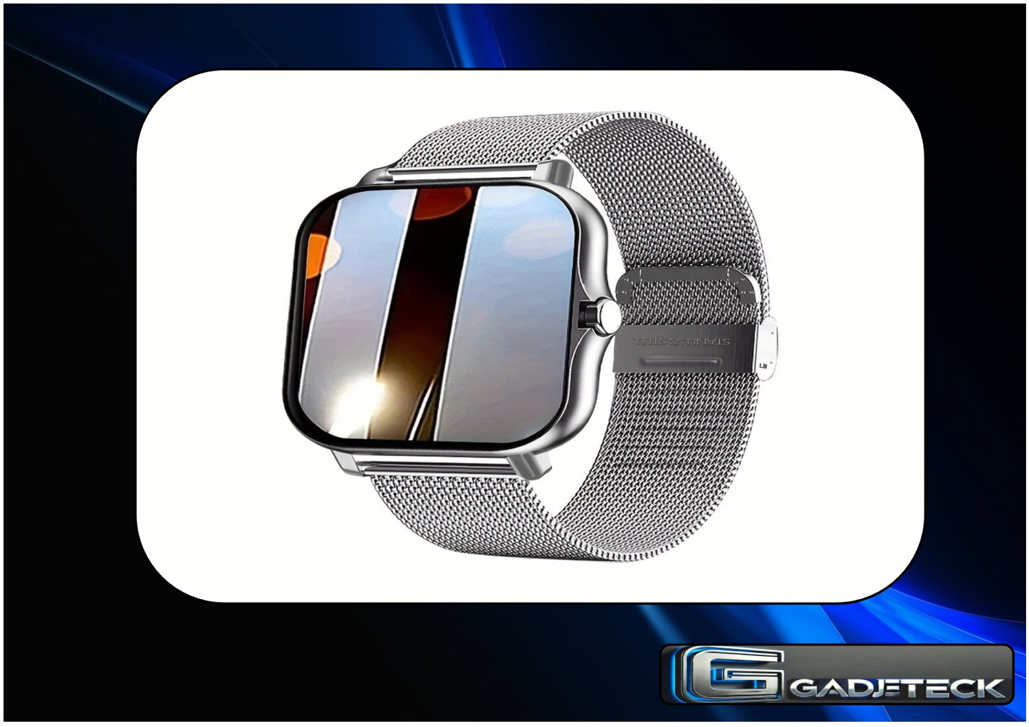 Montre connectée, appel sans fil, mode sportif - gadjeteck
