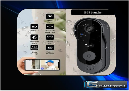 IR security video intercom with wireless camera