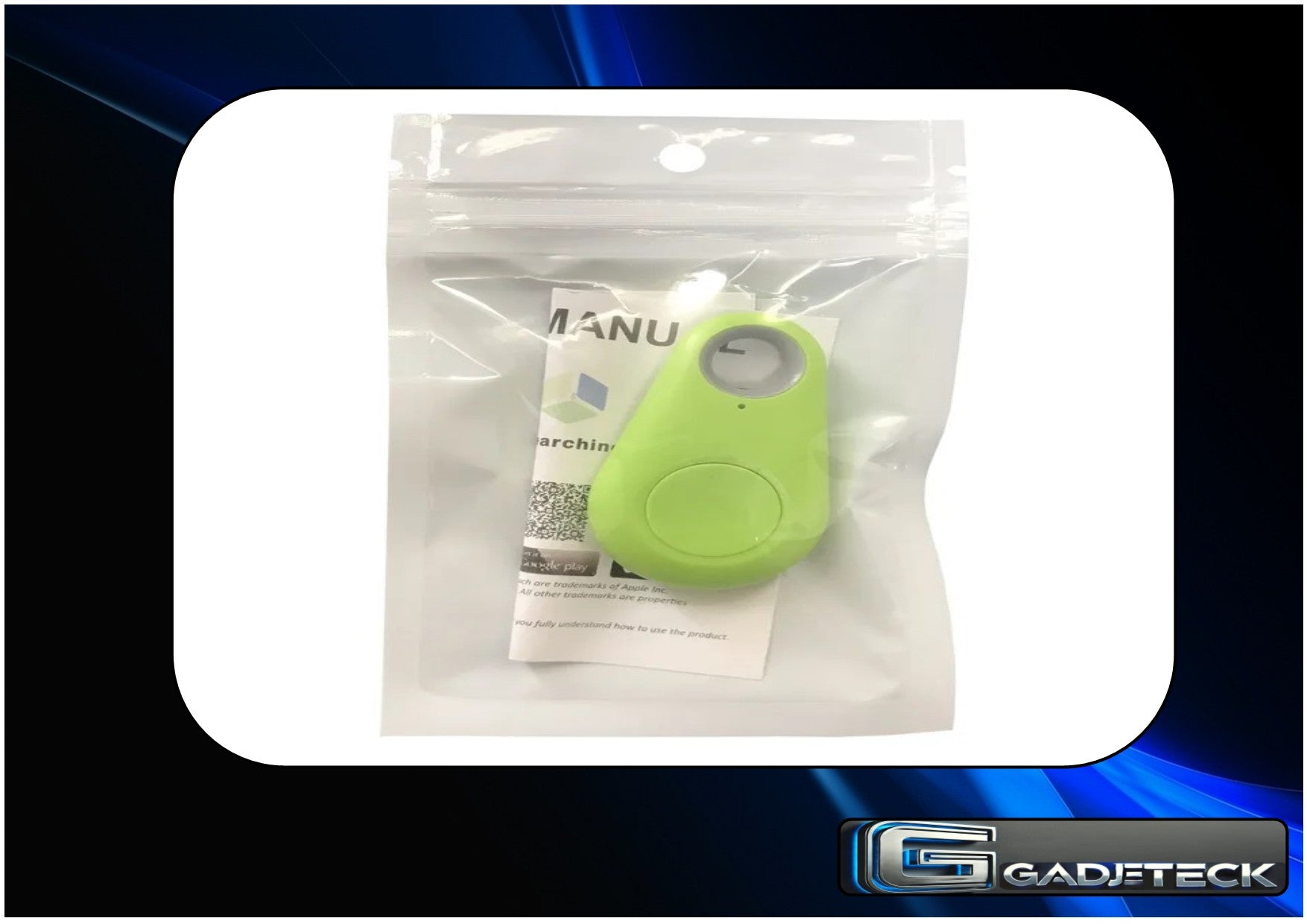 Mini localisateur GPS, alarme anti-perte, portefeuille, porte-clés, étiquette intelligente, traceur compatible Bluetooth - gadjeteck