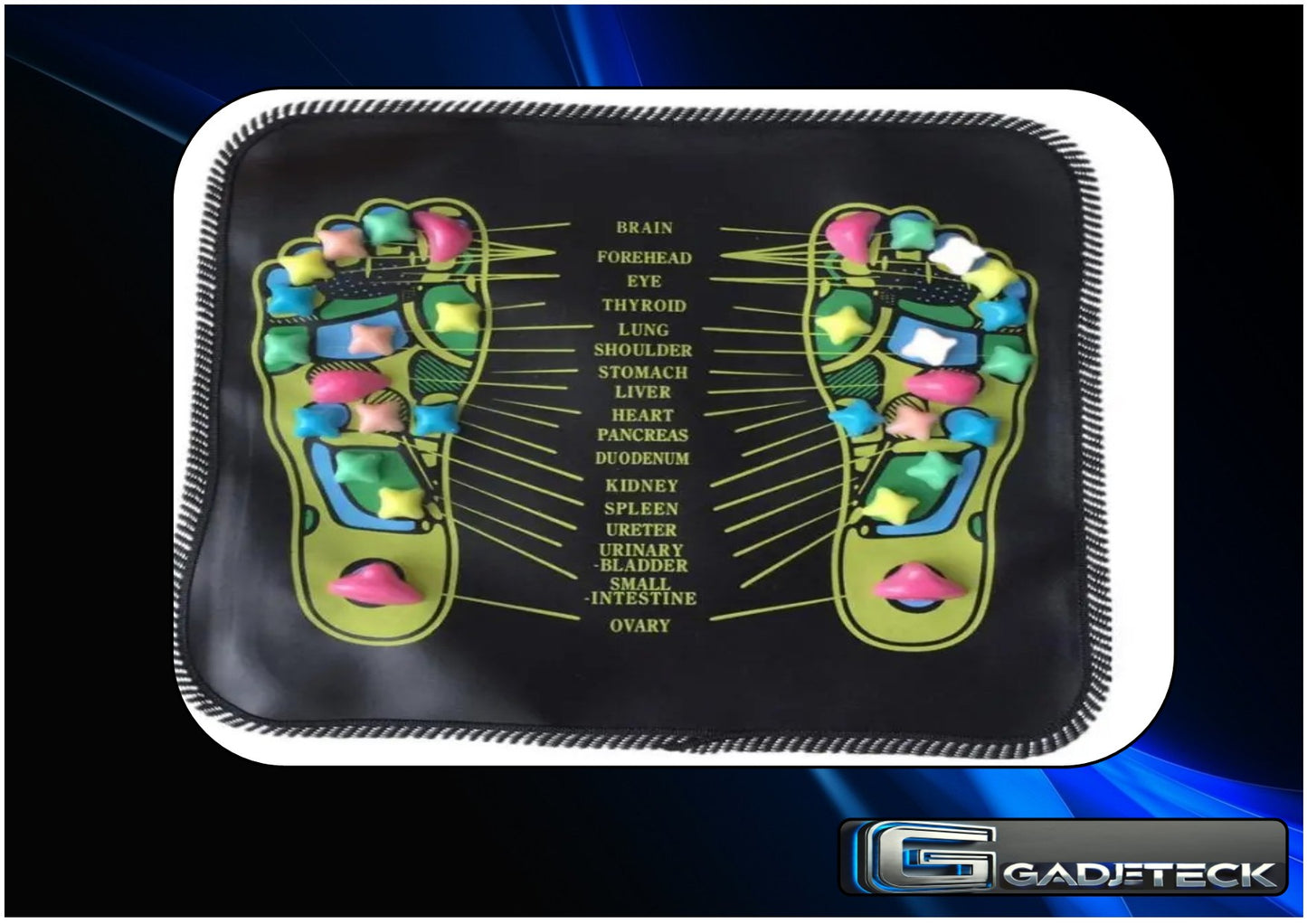 Tapis de massage des pieds Acupression - gadjeteck