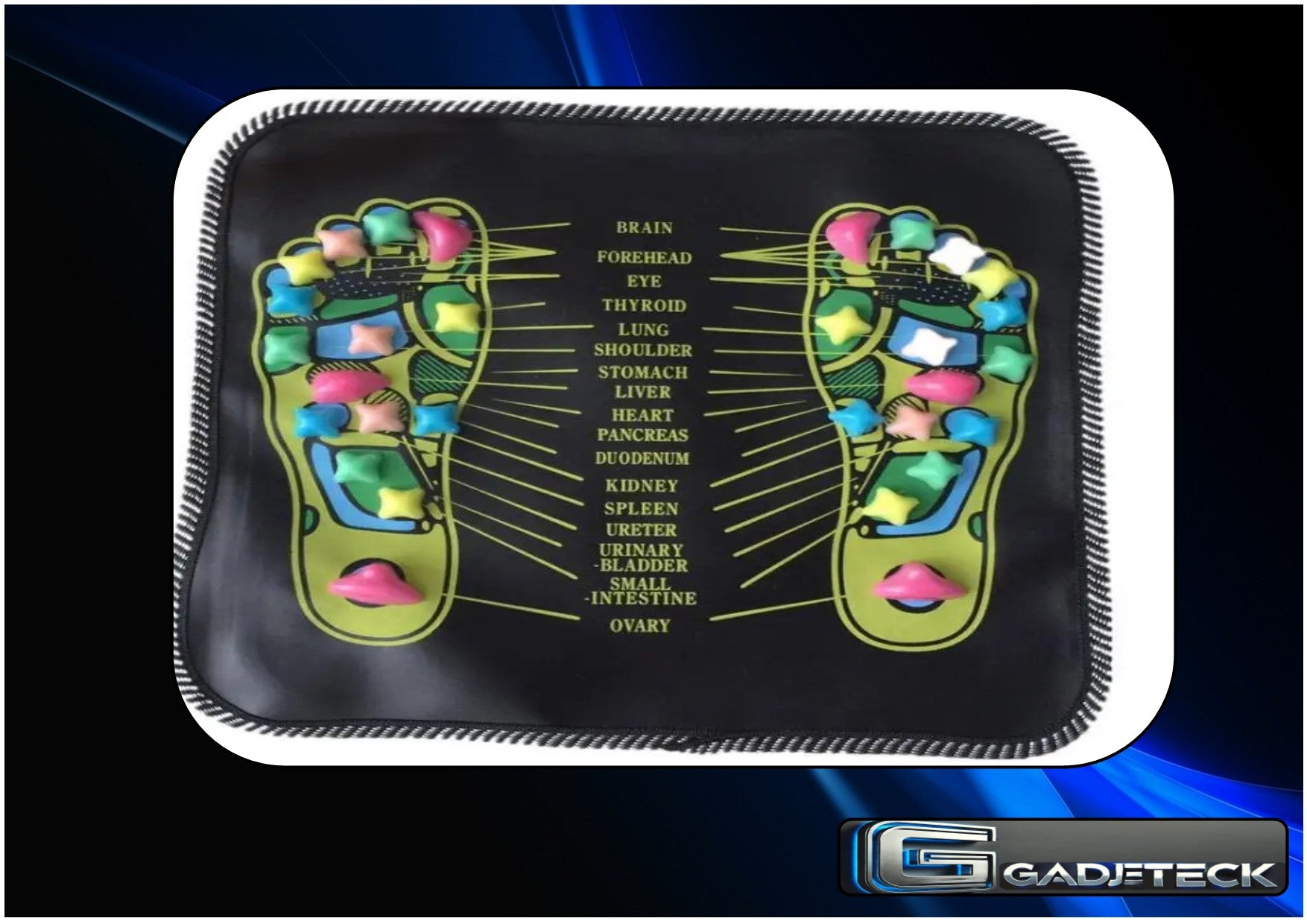 Tapis de massage des pieds Acupression - gadjeteck
