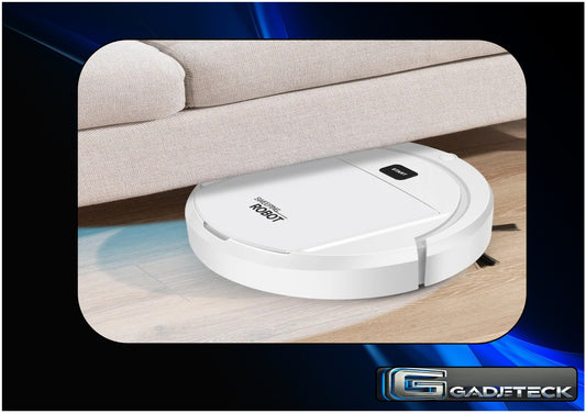 Nouveau robot aspirateur automatique balayage intelligent machine de nettoyage humide à sec - gadjeteck