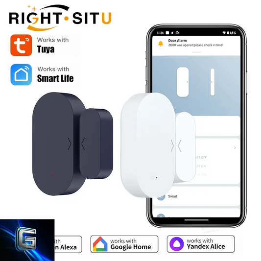 Détecteur pour porte/fenêtre Tuya Zigbee 3.0 gadjeteck