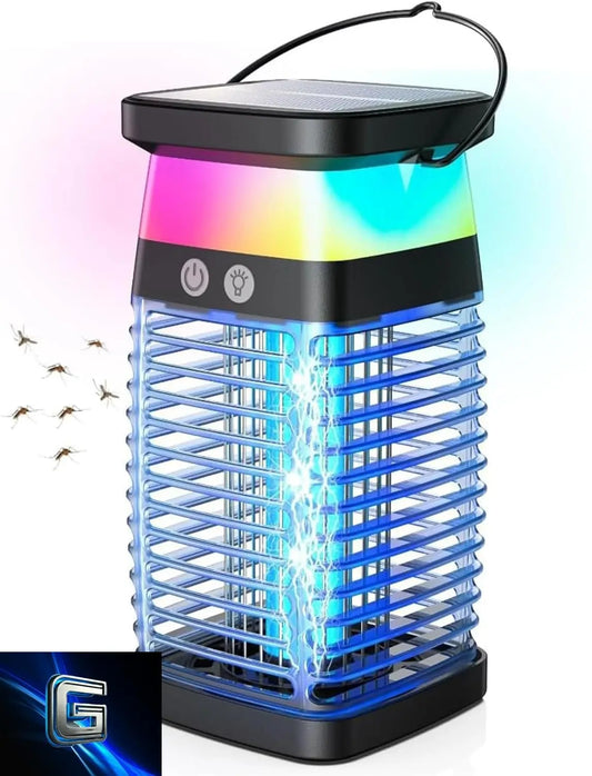 Lampe solaire anti-moustique patio camping chambre gadjeteck