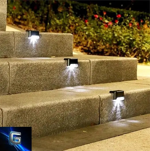 Lampe solaire pour escalier gadjeteck