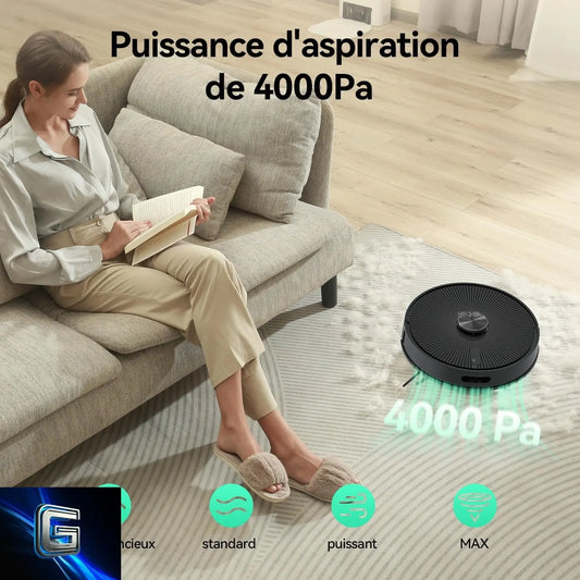 Redkey R10 Aspirateur Robot avec Station de Vidange gadjeteck