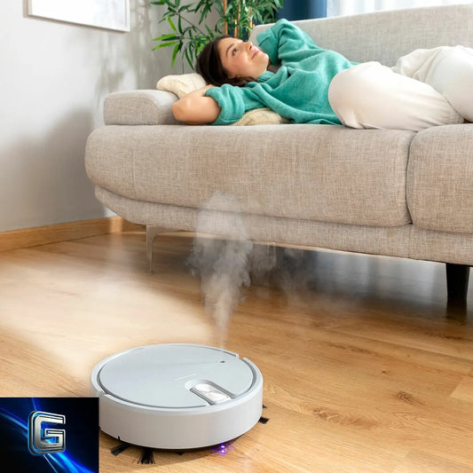 Robot Aspirateur Rechargeable Multifonction 5 en 1 Varob InnovaGoods Bigbuy