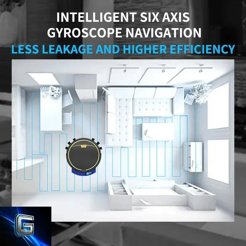 Robot de balayage intelligent et contrôle par application gadjeteck