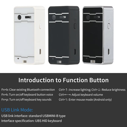 Clavier laser Bluetooth portable avec fonction souris et projecteur sans fil pour iPhone, tablette et ordinateur