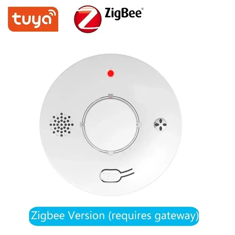 Détecteur de fumée Tuya WiFi Zigbee gadjeteck