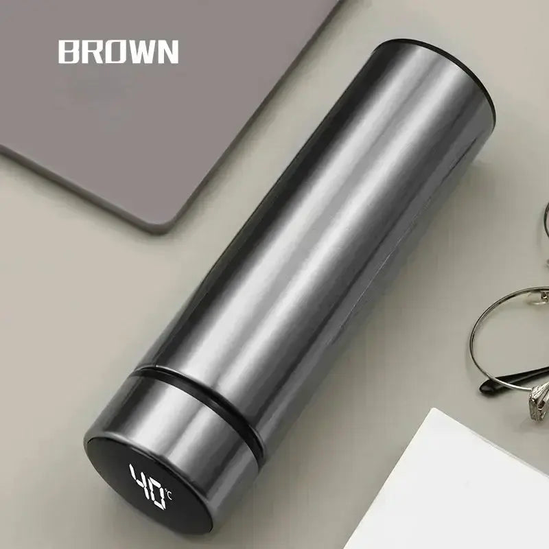 Thermos intelligent avec affichage température - gadjeteck