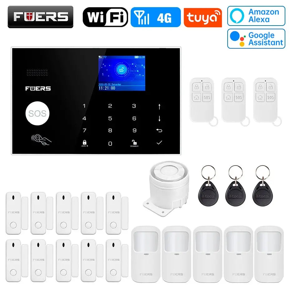 Systeme d'alarme sans fil FUERS G34 gadjeteck