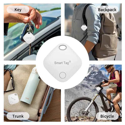 Balise GPS Bluetooth iPhone - Dispositif de rappel anti-perte compatible avec Apple Find My et tag de remplacement MFI