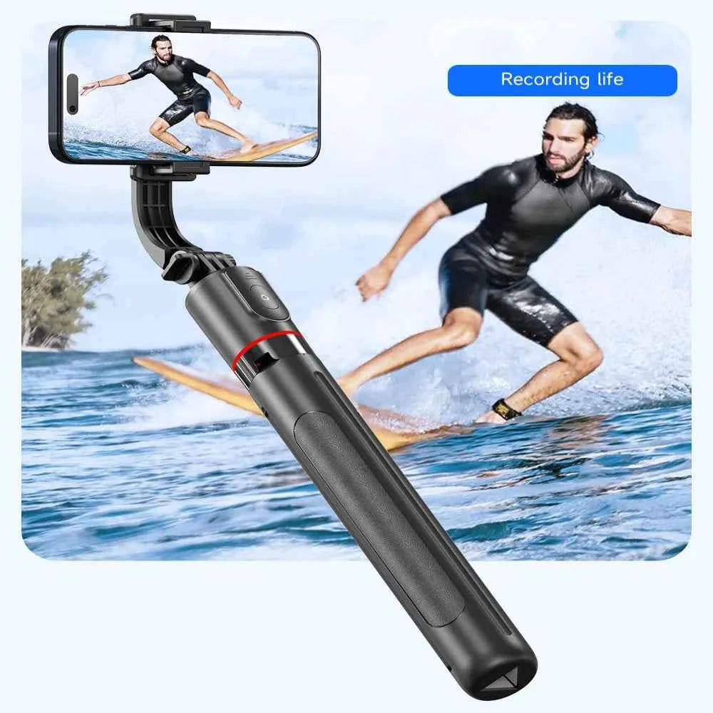 Bâton de selfie extensible avec trépied portable, télécommande Bluetooth pour iOS et Android