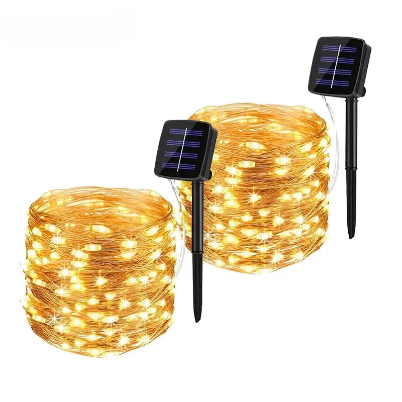 Guirlande solaire LED de 7M à 32M gadjeteck