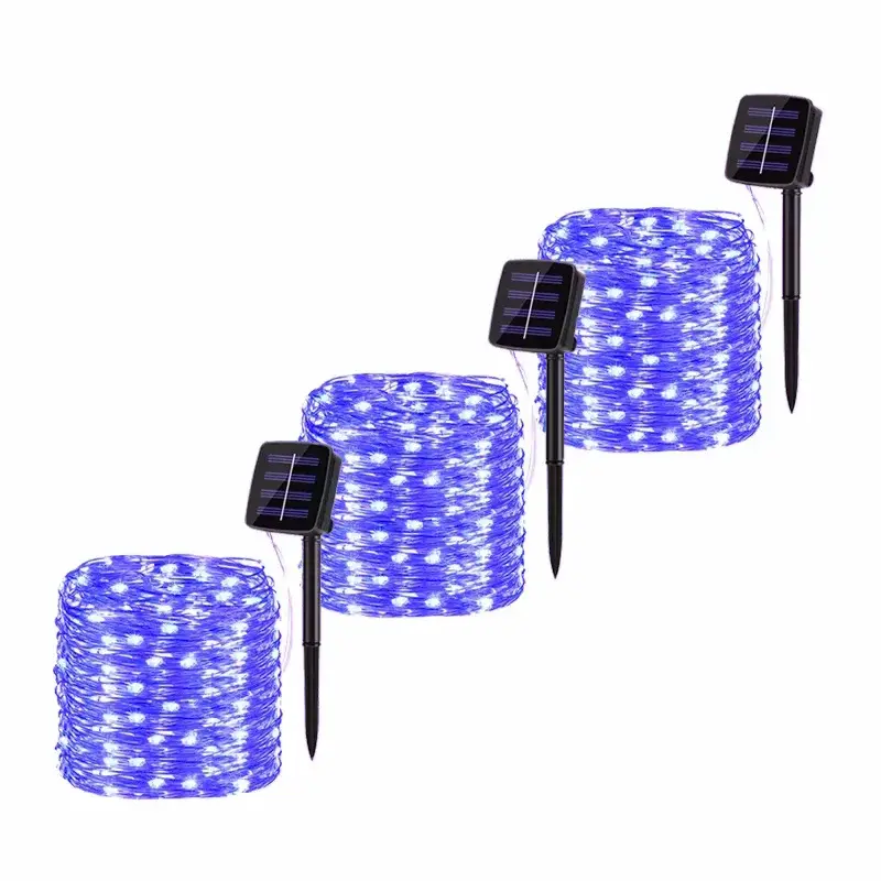 Guirlande solaire LED de 7M à 32M gadjeteck