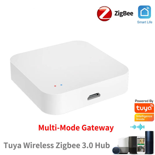Passerelle hub sans fil Tuya Zigbee pour la domotique intelligente