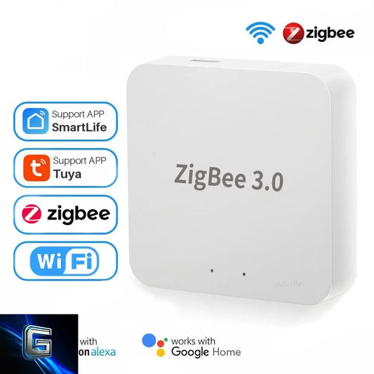 Tuya Zigbee 3.0 Gateway Hub Maison intelligente gadjeteck