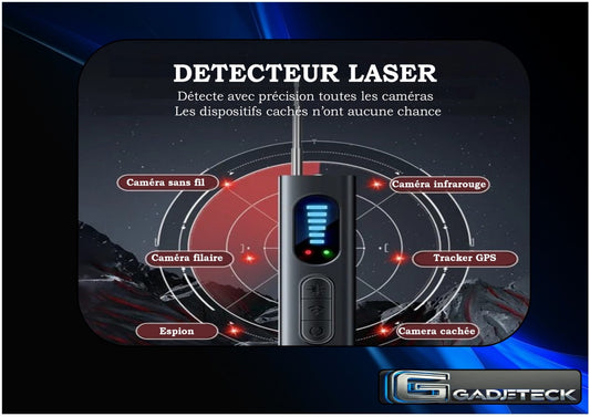 Détecteur de caméra infrarouge T15 - gadjeteck